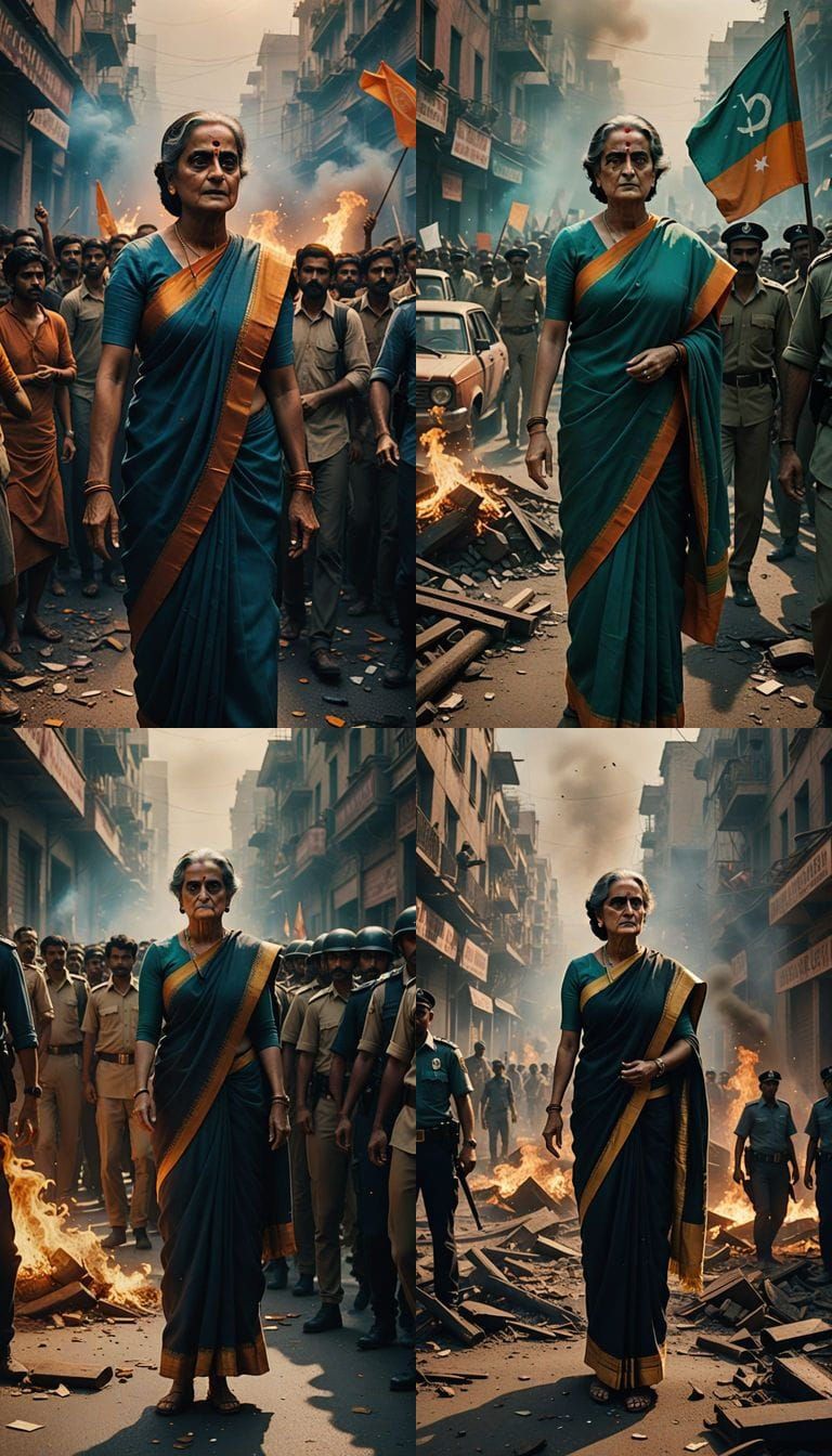 Indira Gandhi in Turbulent India: A Powerful Historical Scen...