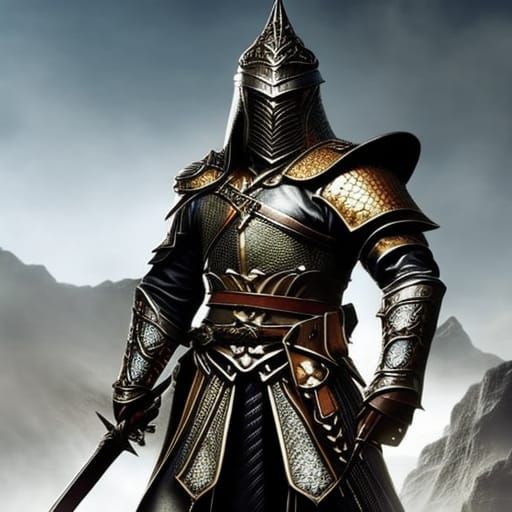 Assassin Knight in Detailed Armor
