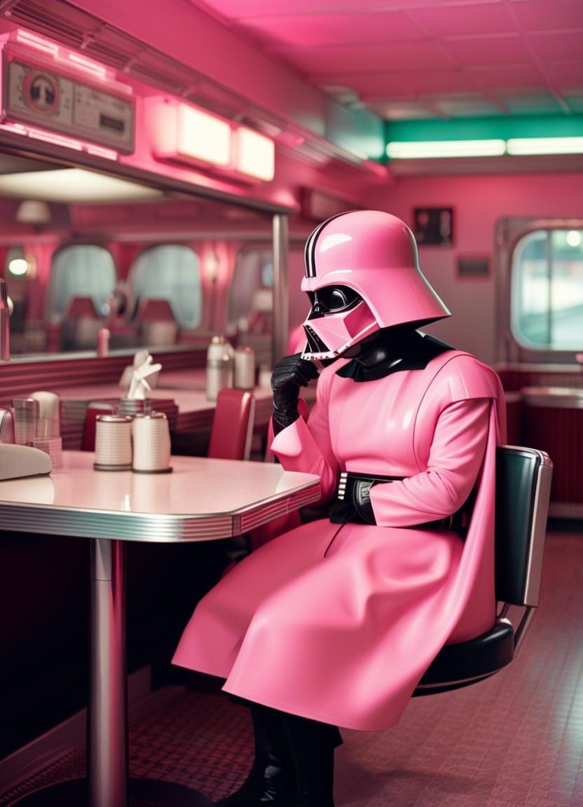 Darth Vader Visits the Barbie Dream Diner pt. 2