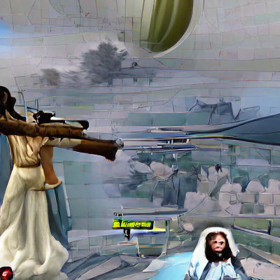 Jesus Christ Does a Trick Shot