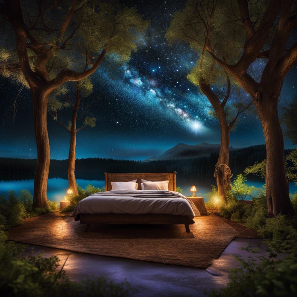 A Bedroom Under The Stars.