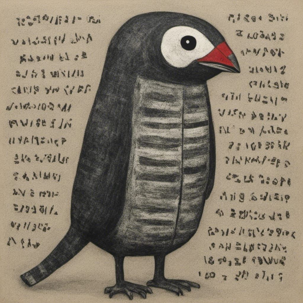 Abstract Figures in Raw Art Style