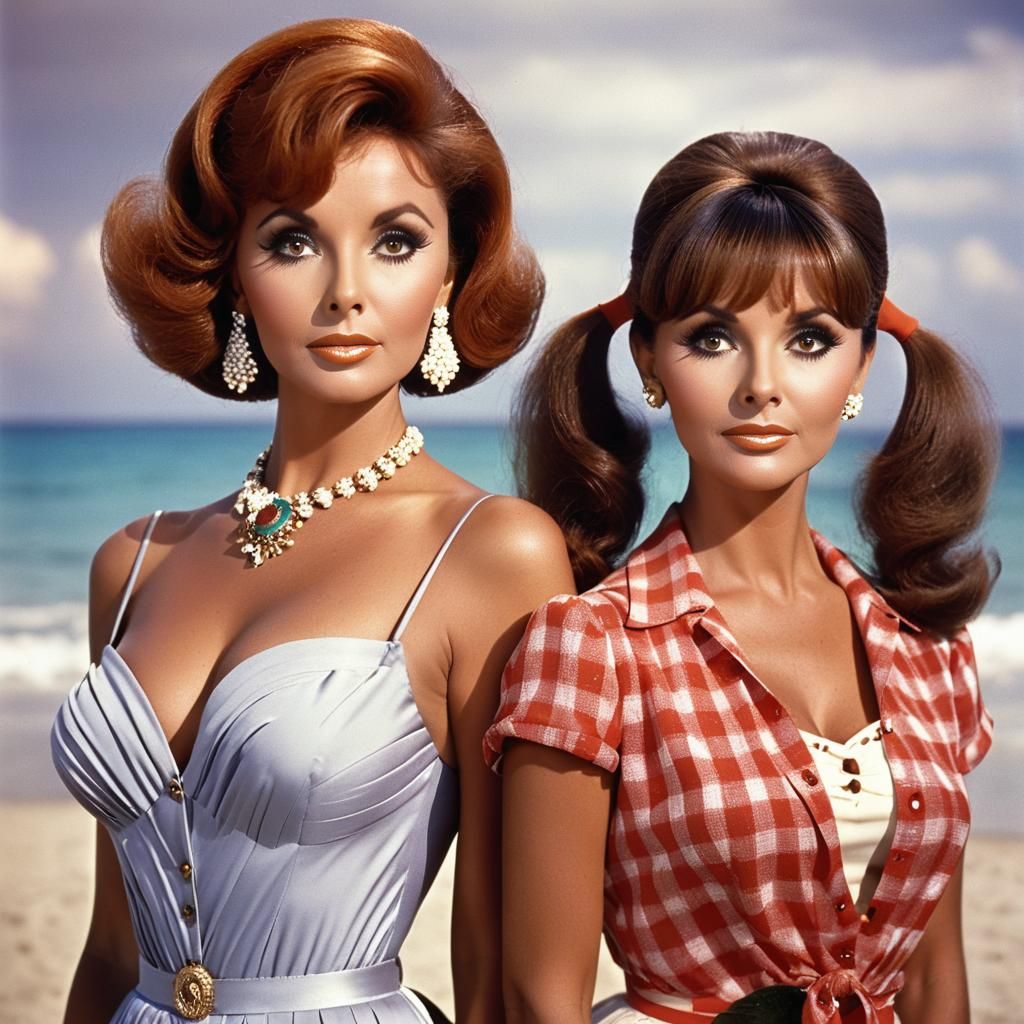 Tina Louise and Dawn Wells: Gilligan's Island Promo