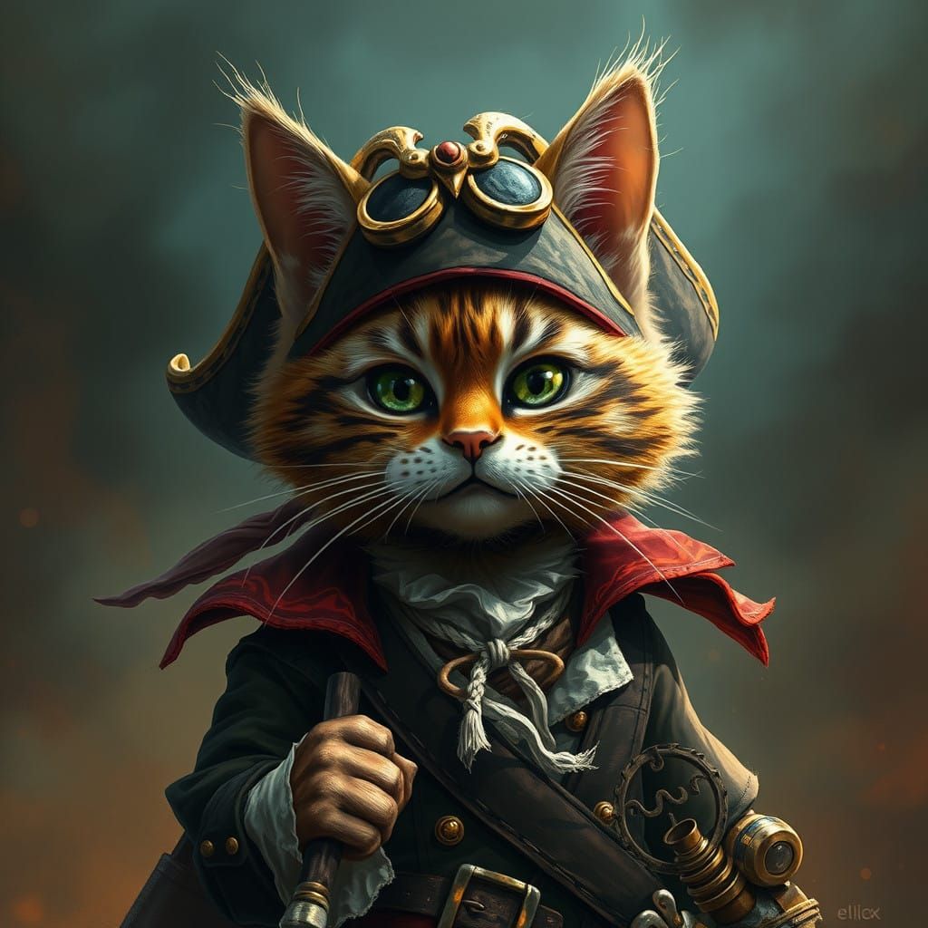 Pirate cat