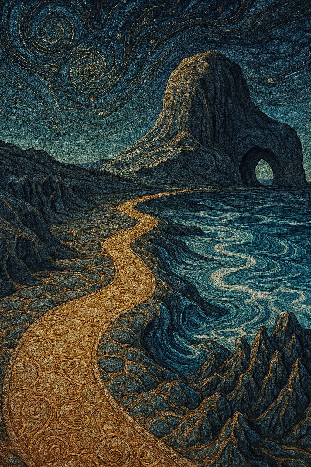 Take the Long Road into Night-Lit Early Whirlingtons