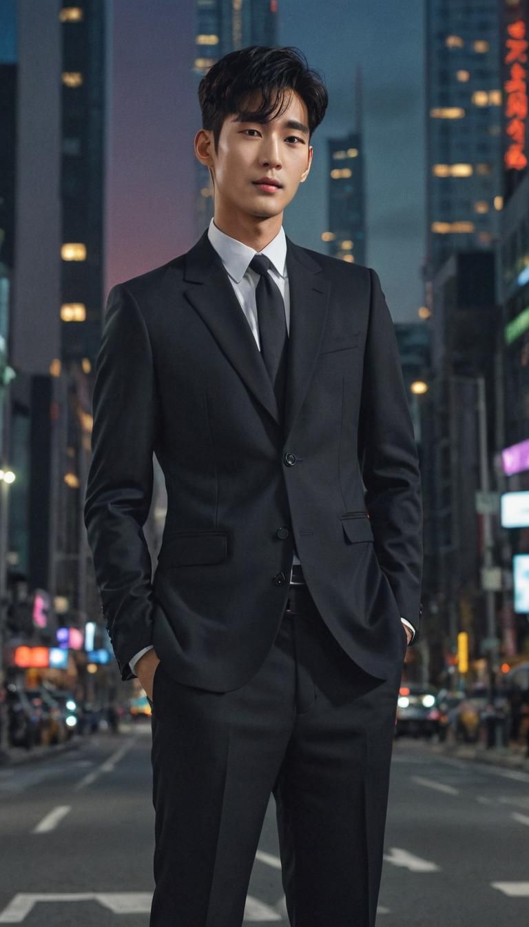 Kim Soo Hyun in Korean Pop Art Style