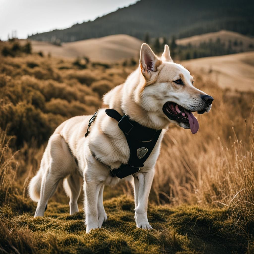 Image of a Strong and Powerful Dog