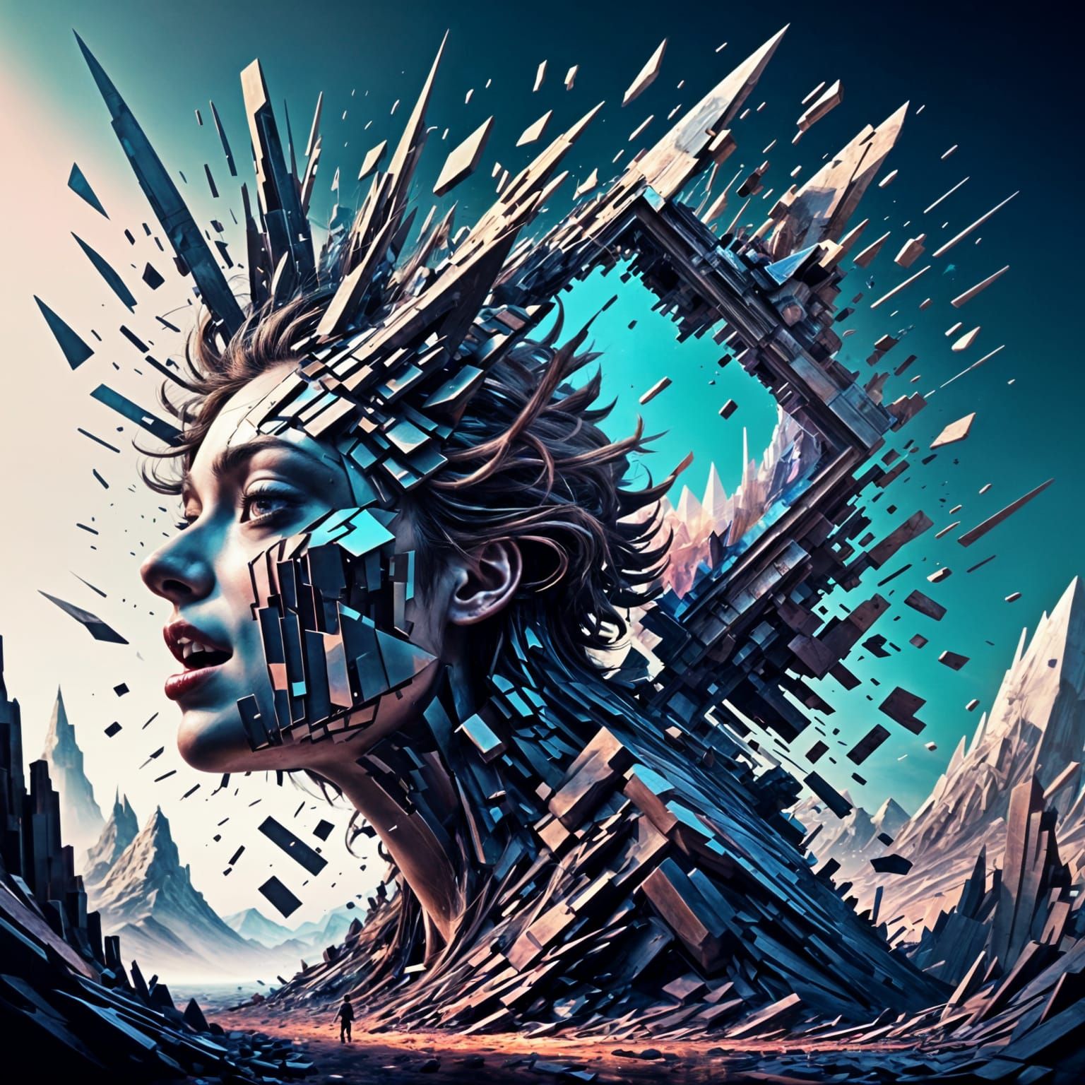 Surreal Dreamscape: Chasing a Daydream