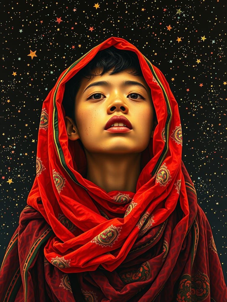 Honey and Starlight: A Neo-Concretist Hatching