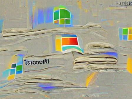 Microsoft Logo in Modern Style