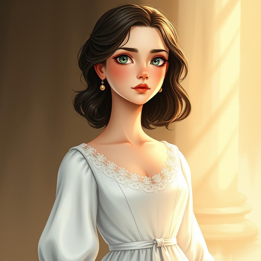 Clara the Loyal in Hand-Painted Style