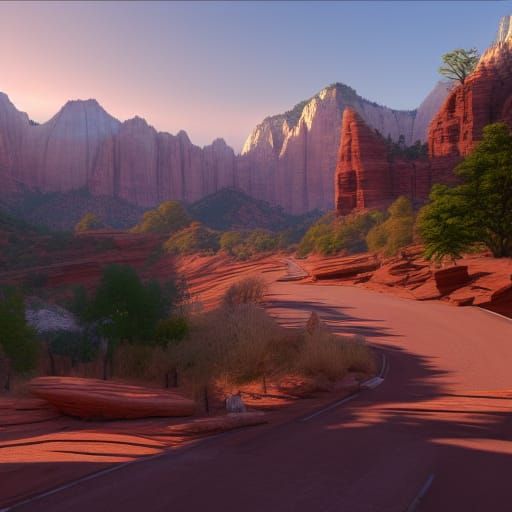 Zion National Park: Unreal Engine Landscape