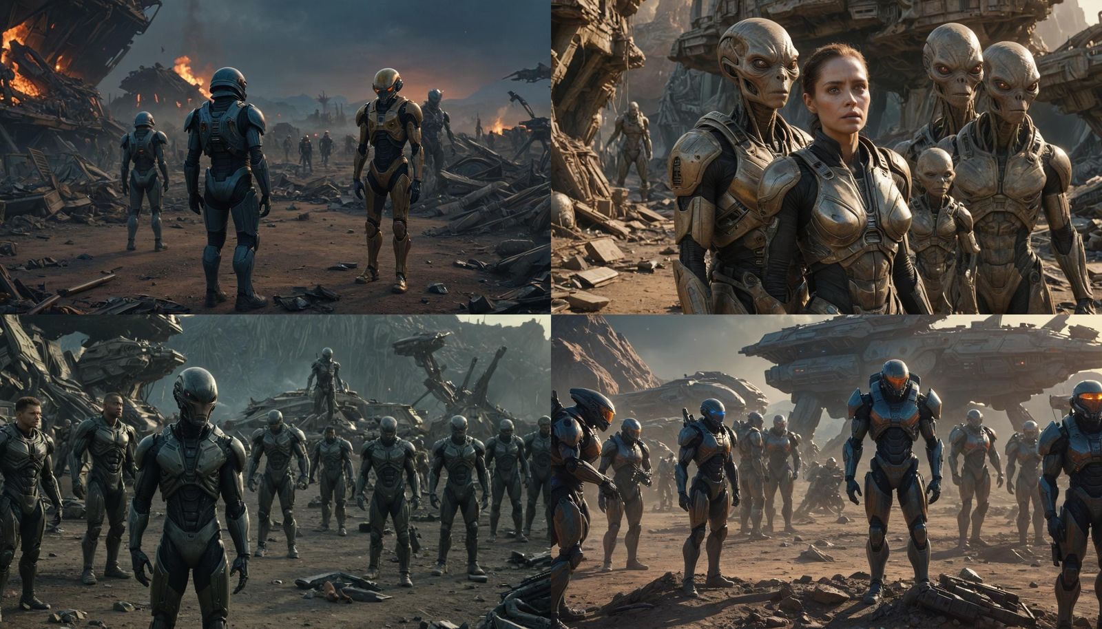 Aftermath: Humans and Galactic Empire in Alliance