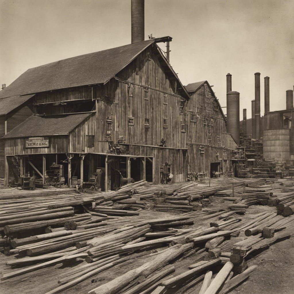 American Lumber Mill in the Information Age