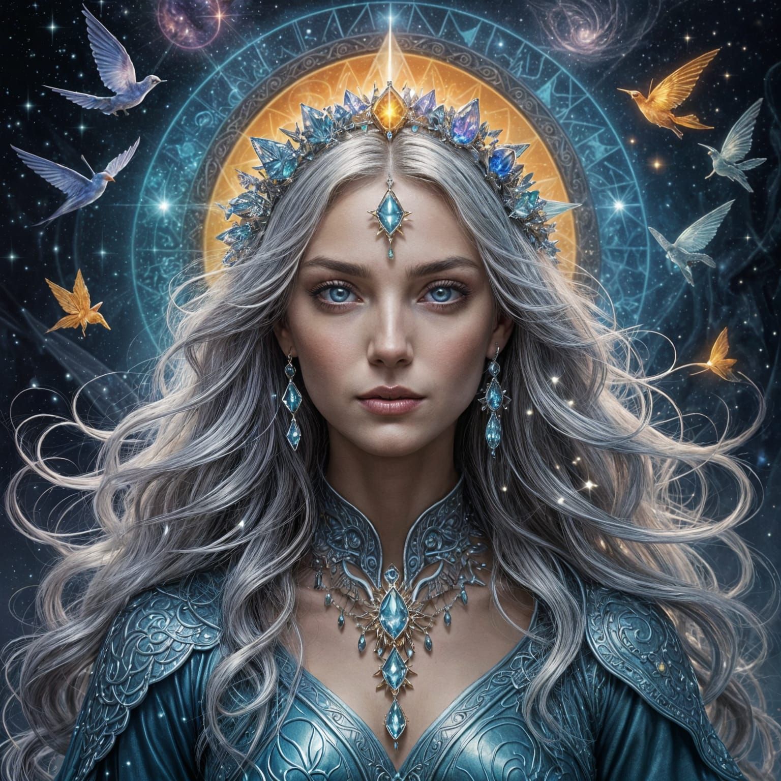 Ethereal Beauty in a Mystical Realm