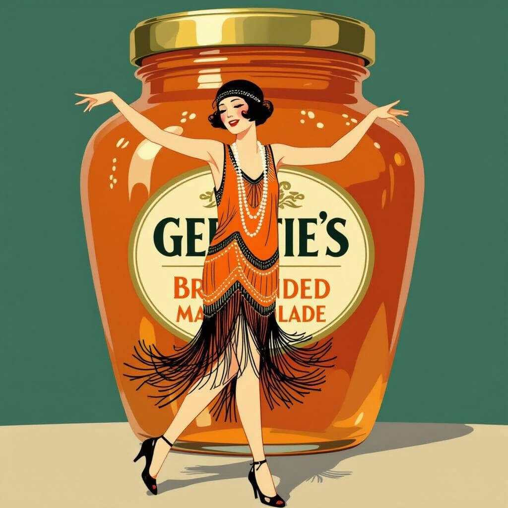Roaring Twenties Flapper Dances with Marmalade