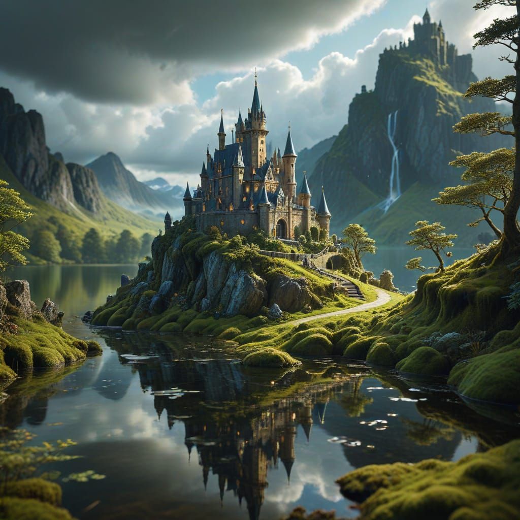 Magical Crystal Reveals Miniature World