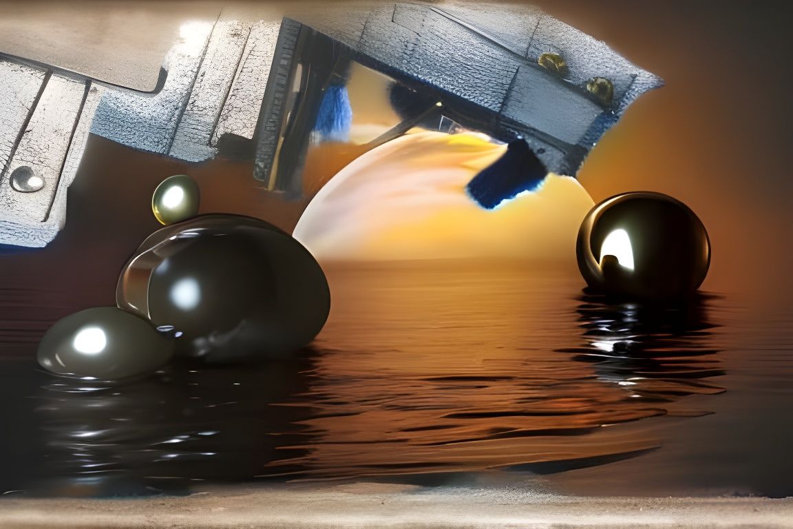 Pirate Ships and Bridges in Natural Lighting