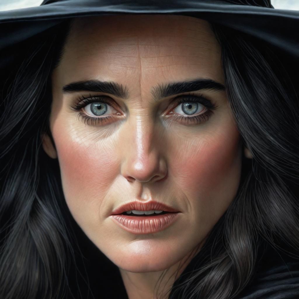 the stunning black witch