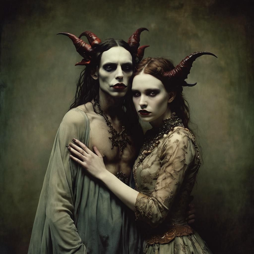 The Demon Wedding: Surreal Hallucinatory Autochrome