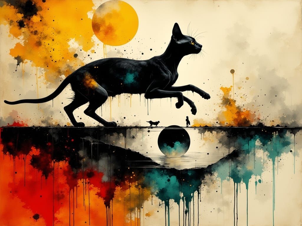 "Golden ratio composition featuring a dynamic and elegant Sp...