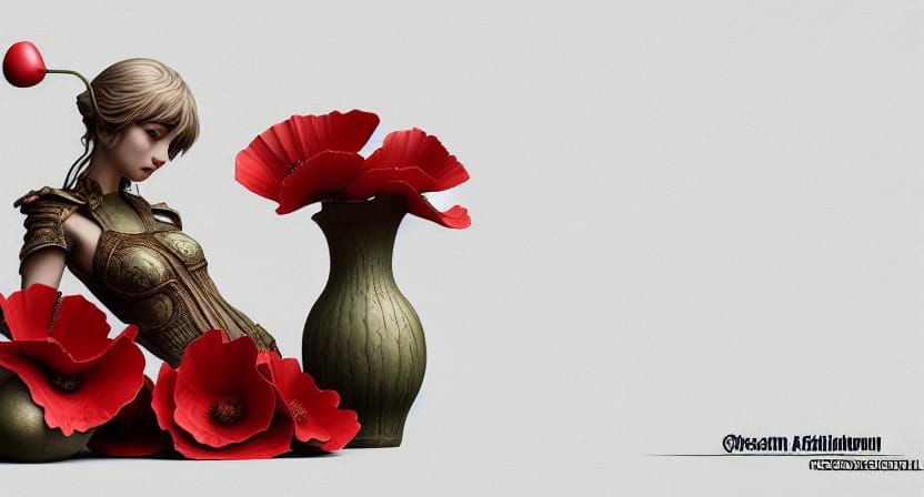 Poppy Guardian in Detailed 3D Style