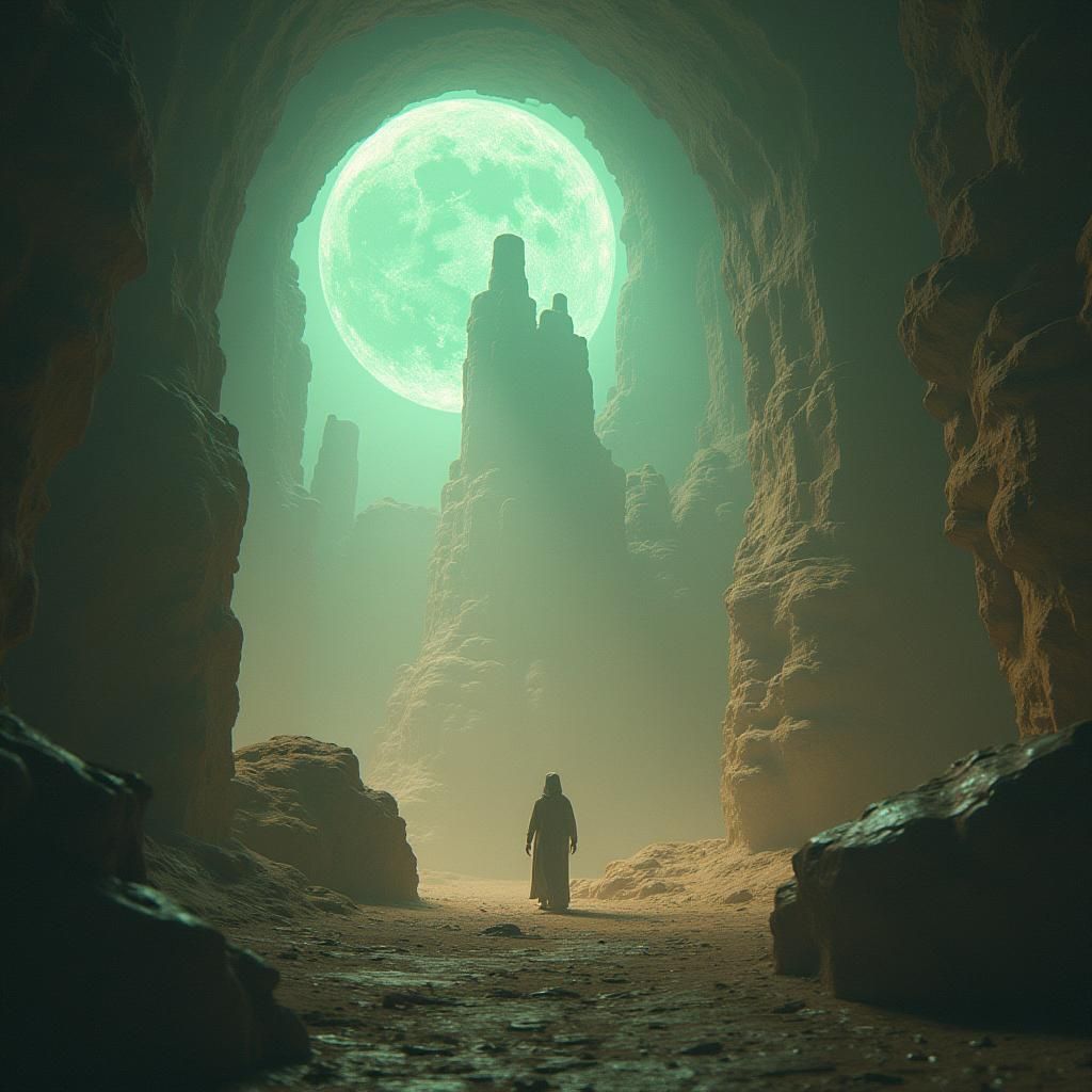 Cinematic Animated Sci-Fi Scene of Dahiyeh