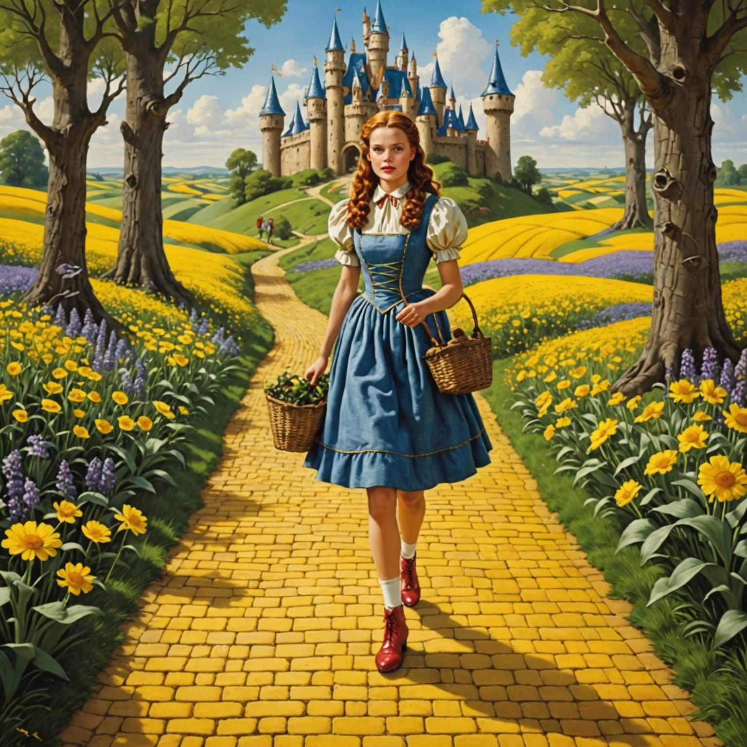 Follow the yellowbrick road