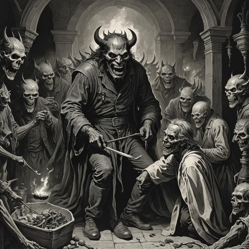 Horrific Demon Dentist from Hell