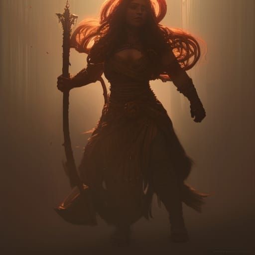 Dwarf Slayer: Dark Fantasy Masterpiece in 8K