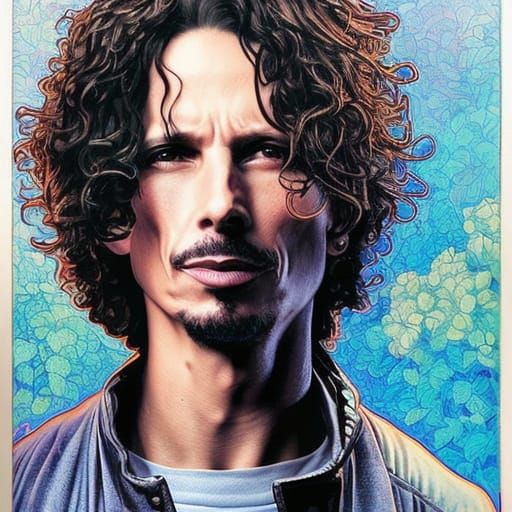 Detailed Portraits in Pointillist Style