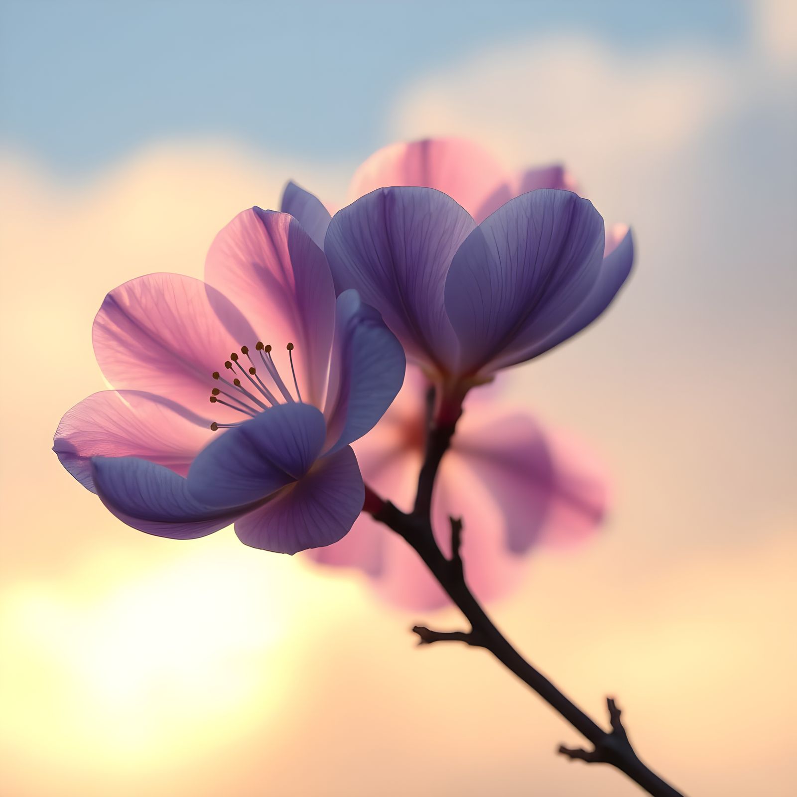 Floral Serenity in Soft Focus