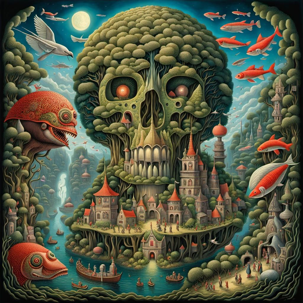 Intricate Fantasy Artwork: The Annual Lobotomy
