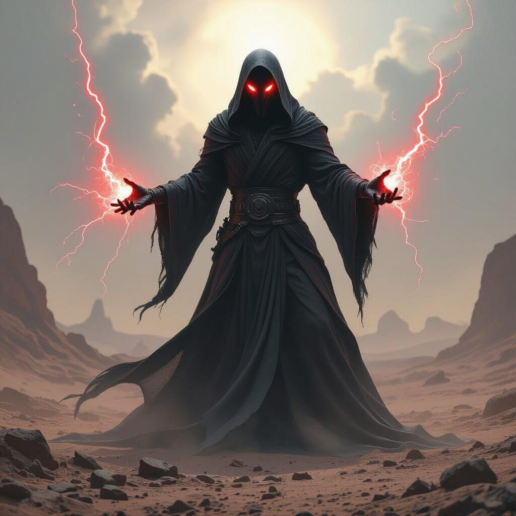 Terrifying Alien Sith Lord Unleashes Dark Power