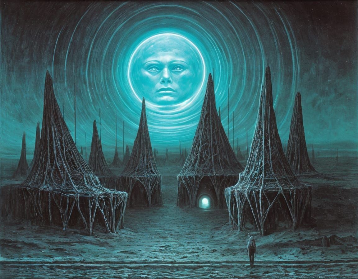 Surreal UFO Sighting on Dark Deserted Beach