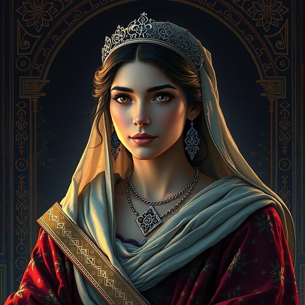 Esther of Shushan in Renaissance Style