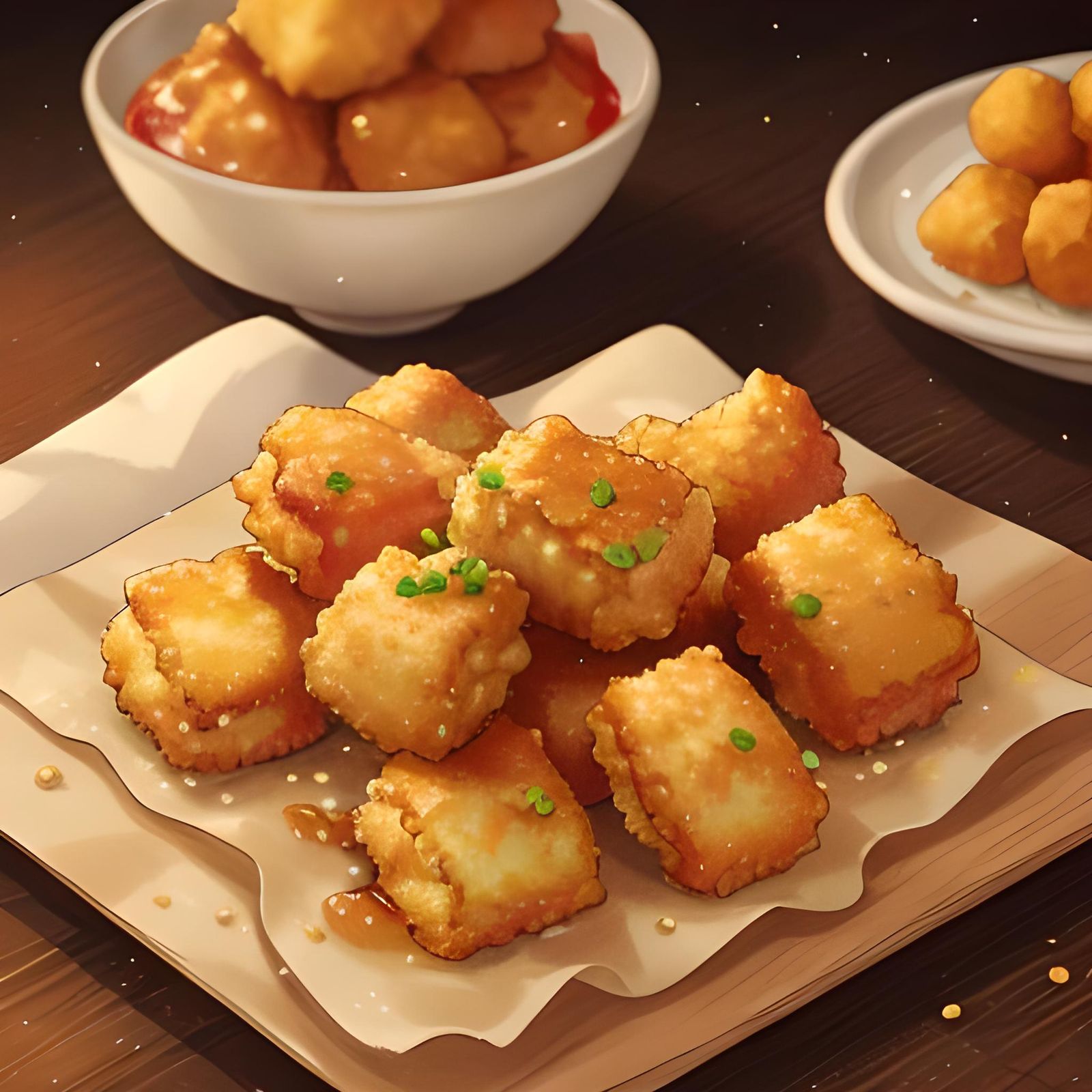Delicious Crispy Chicken Nuggets