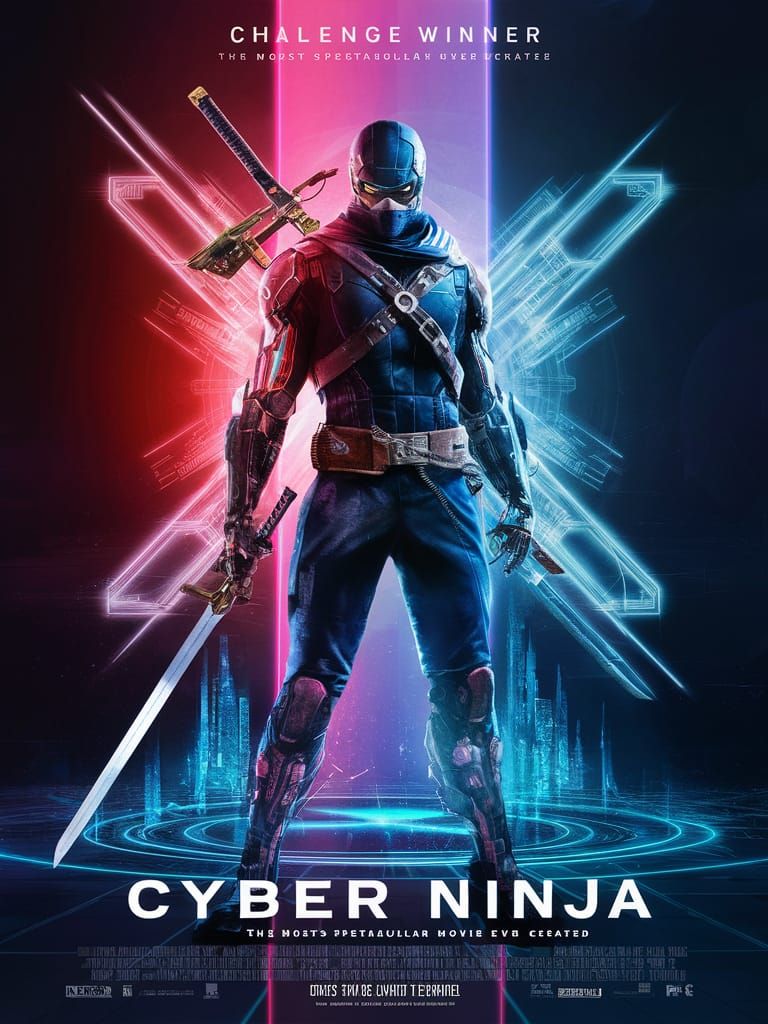 Movie Poster "Cyber Ninja"
