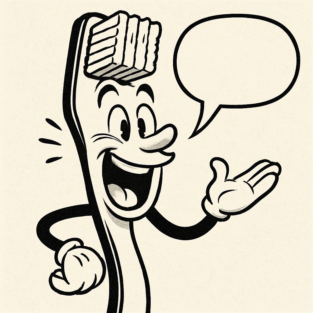 Chatty Cartoon Talking Toothbrush