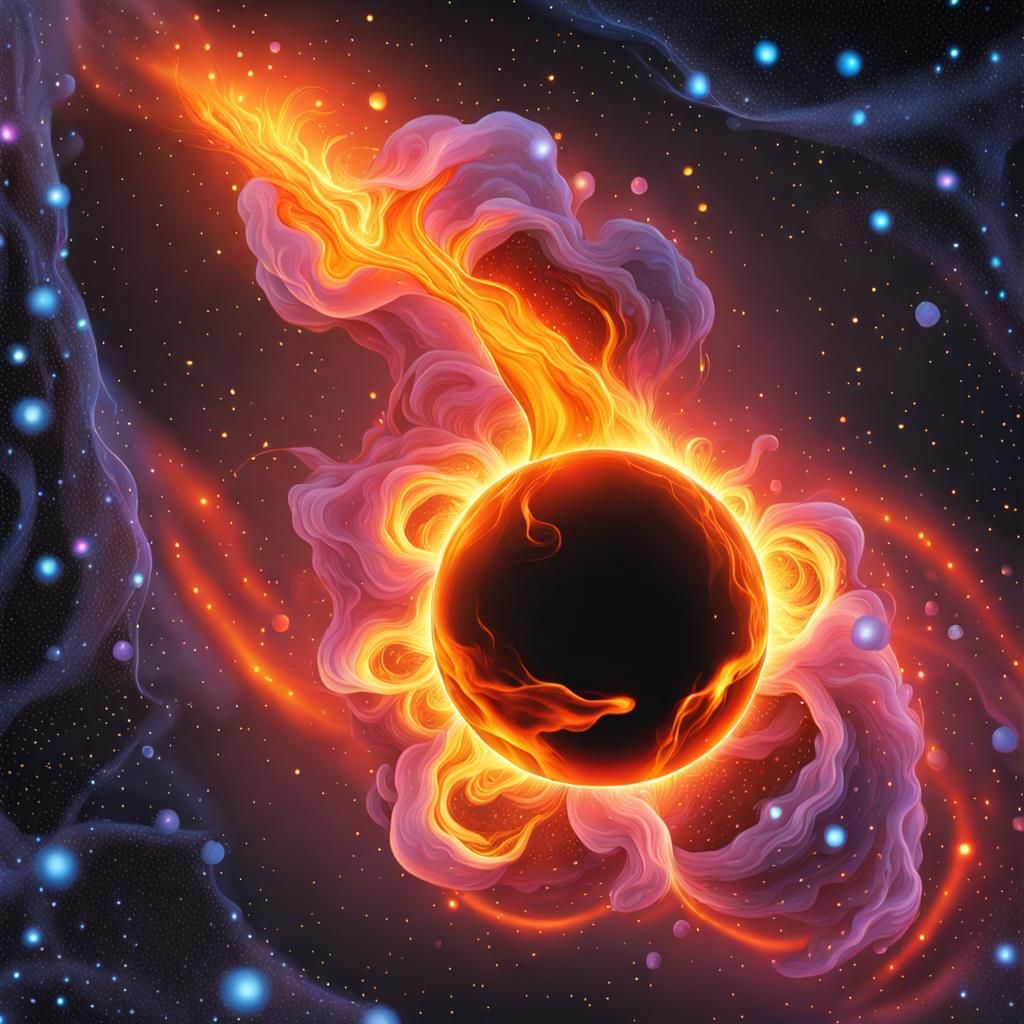 Cosmic Plasma Ejection in Deep Space