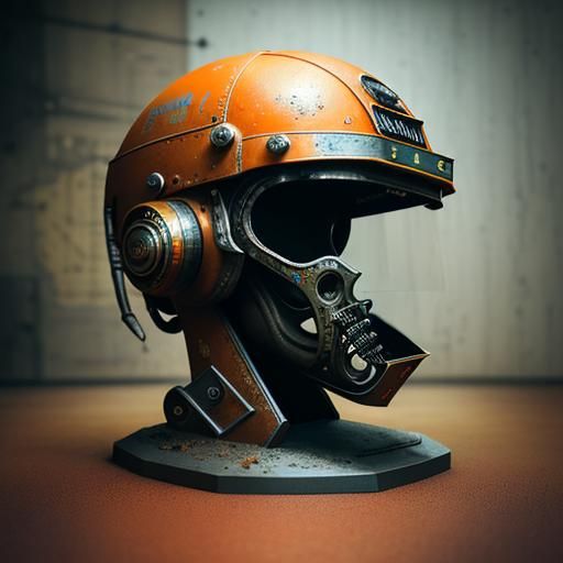 Psychedelic Typography Art with Sci-Fi Elements