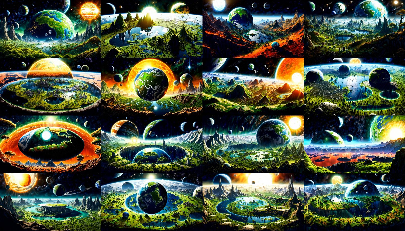 Terraformed Planet: A New Home in Space