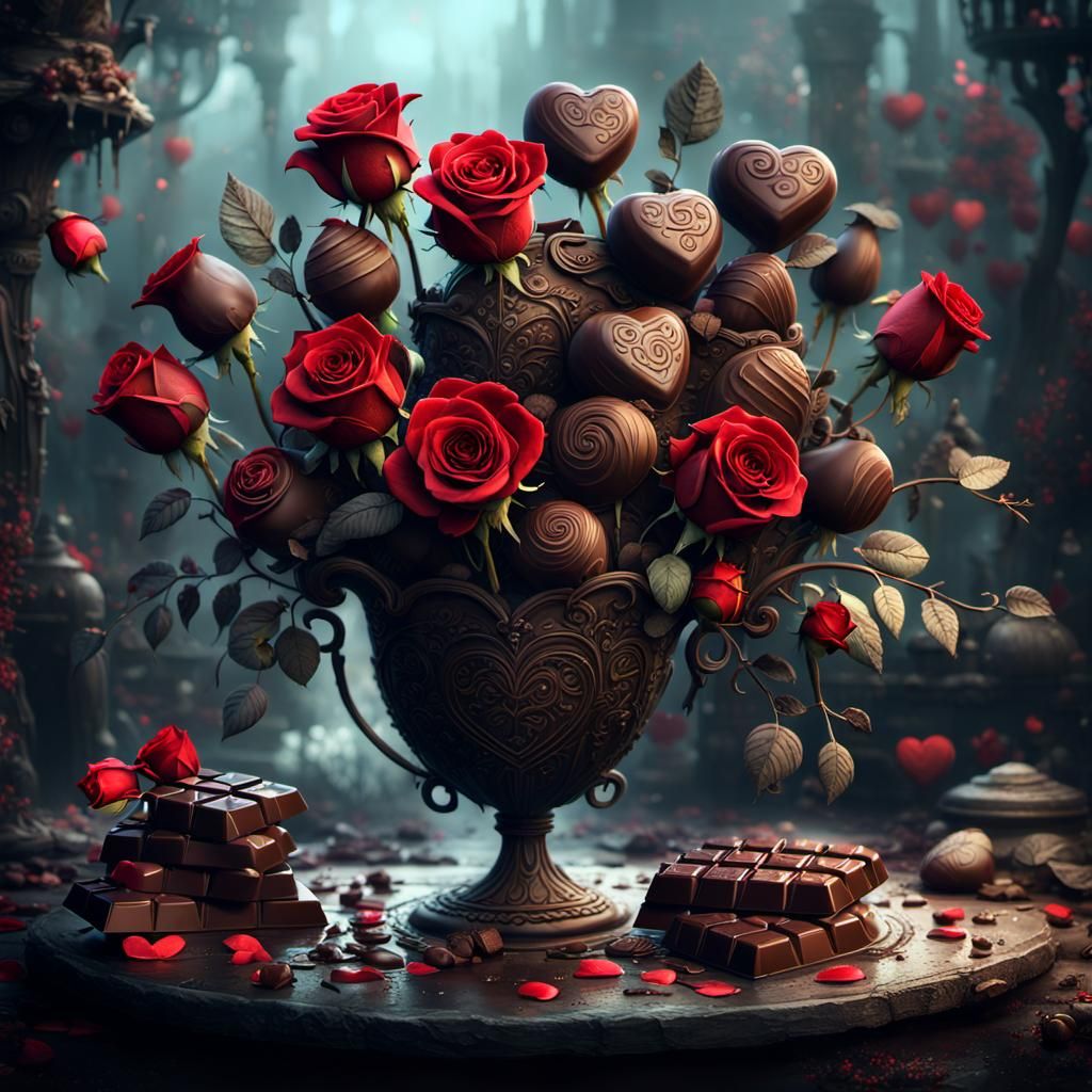 Chocolates and Roses