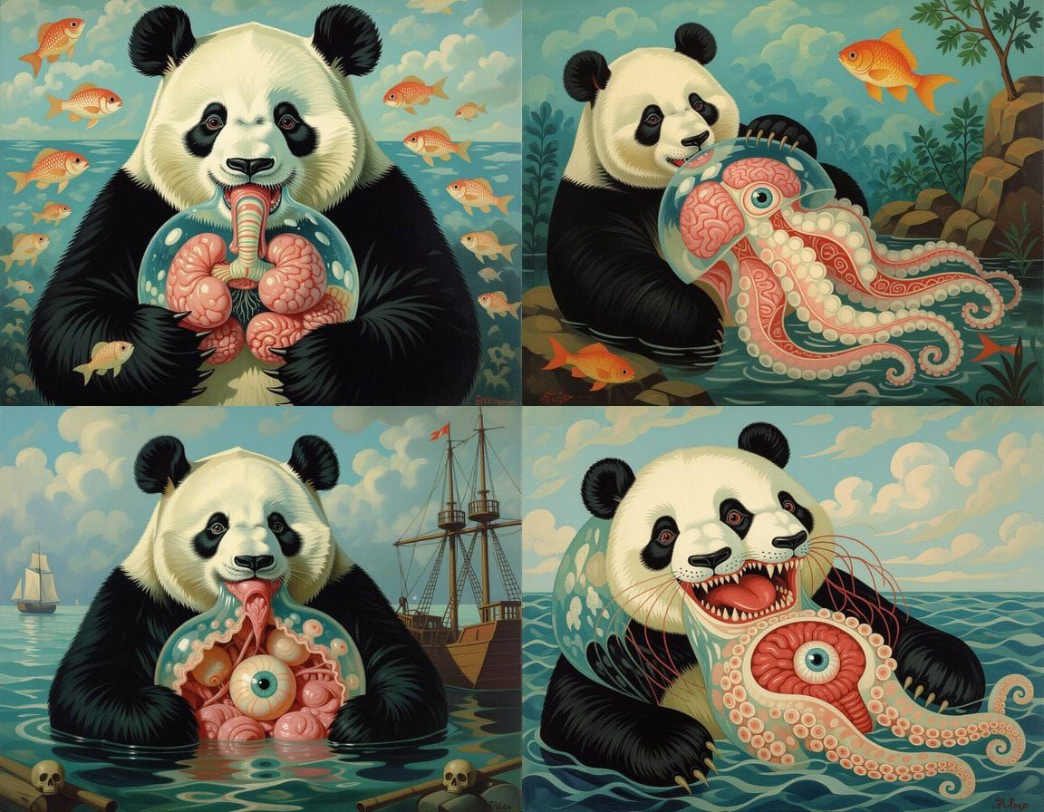 Surreal Homunculus: A Zinaida Serebriakova & Ivan Bilibin Ma...