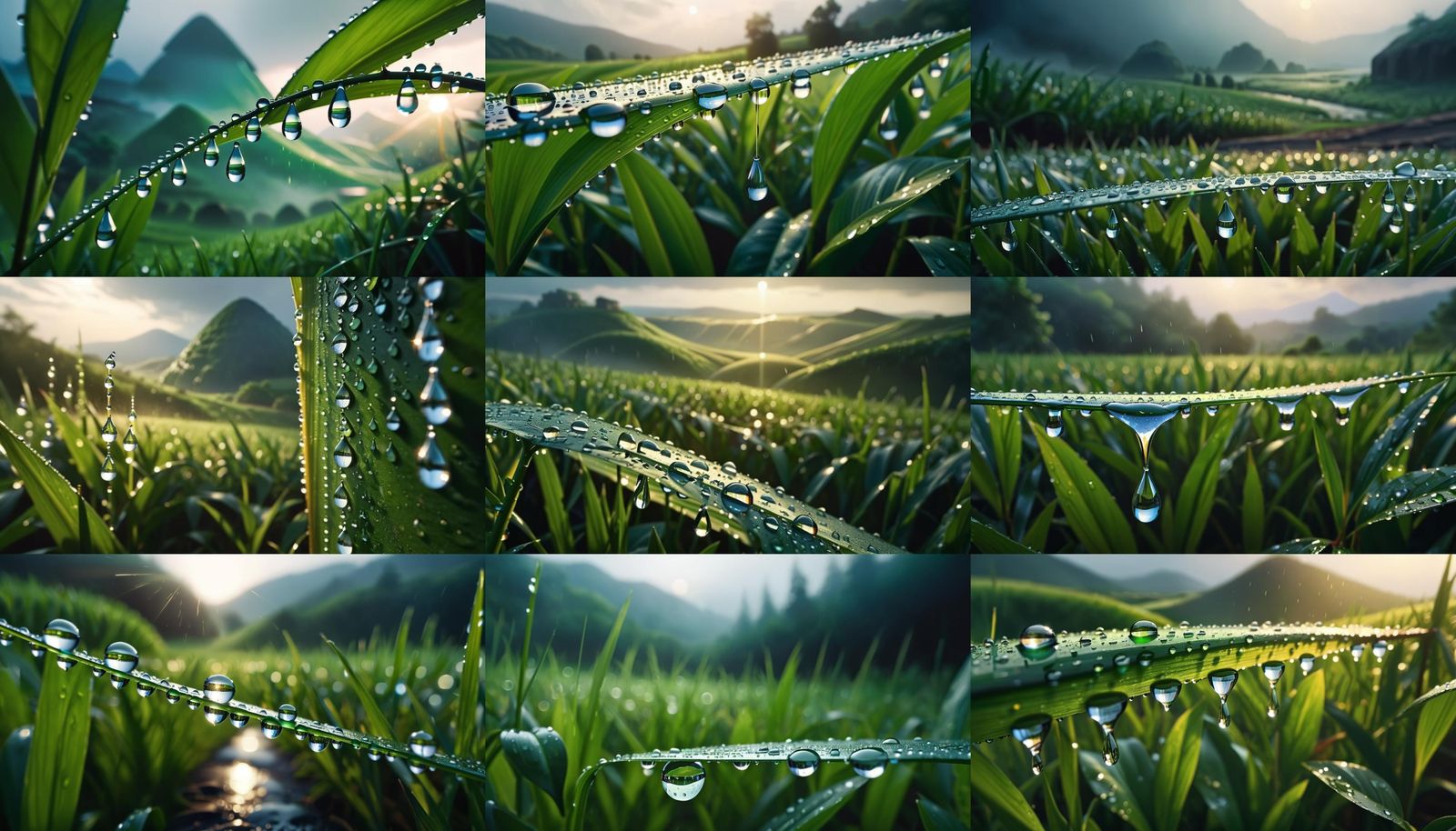 Surreal Dew Drops Reveal Lost Civilization