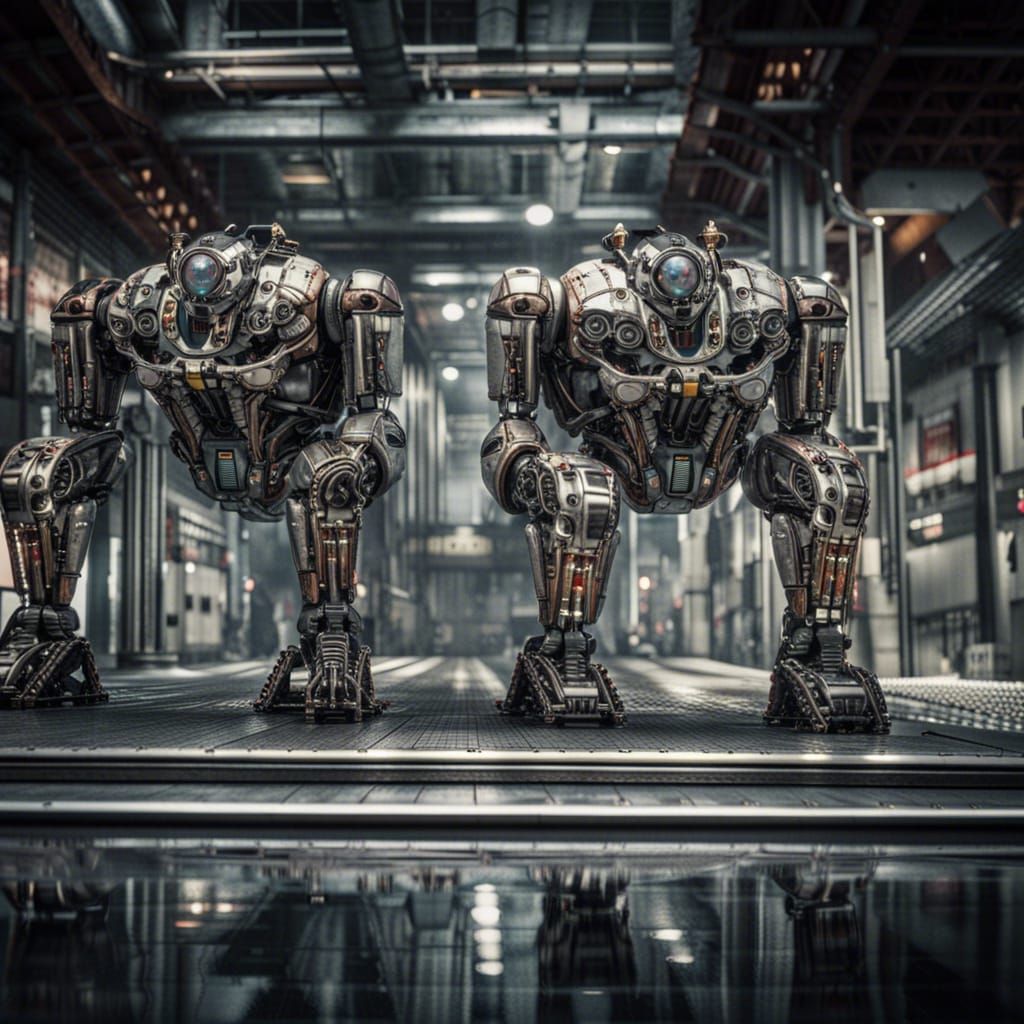 Hyperrealistic Skynet Robots in High Definition