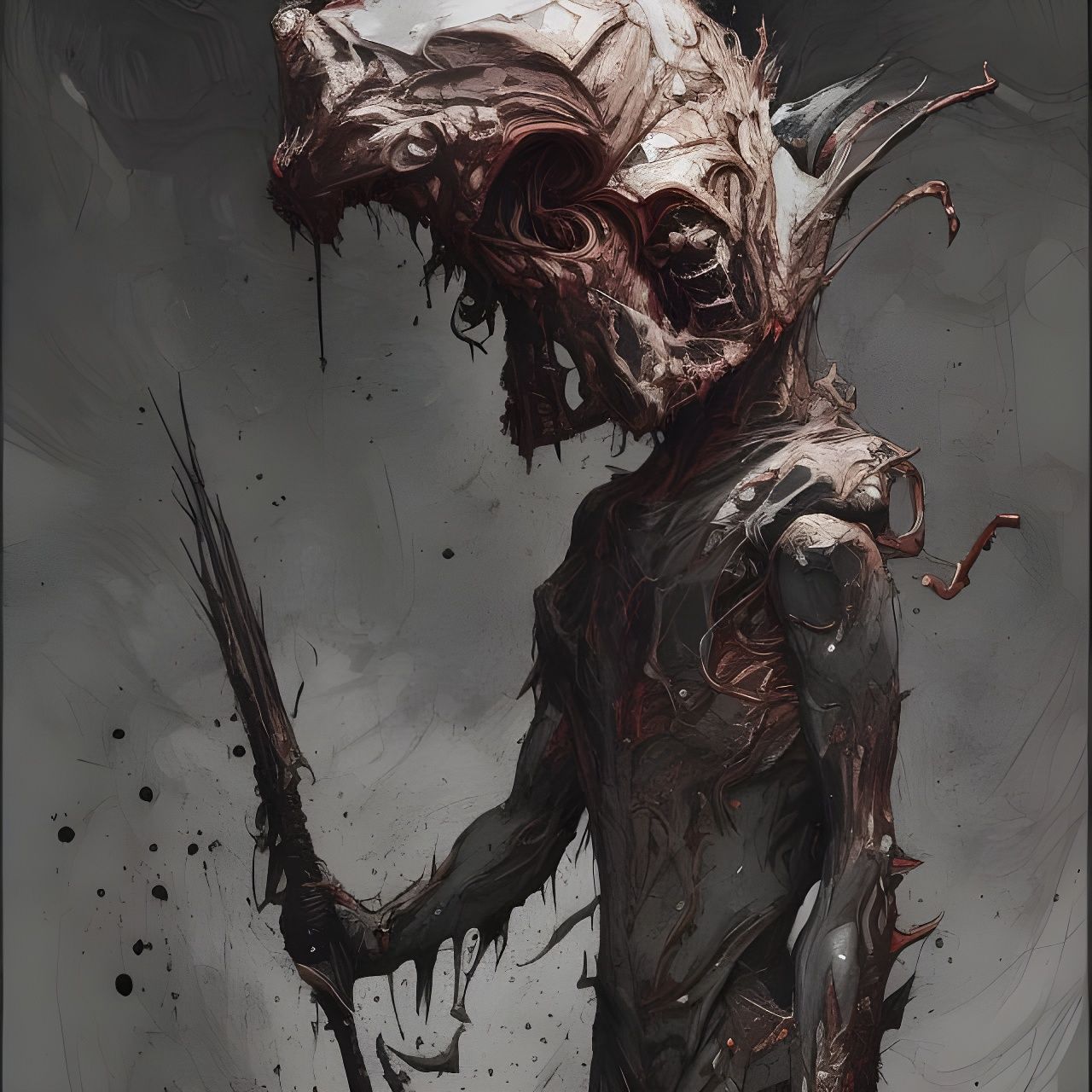 Terrifying Hobgoblin Speedpaint in Horror Style