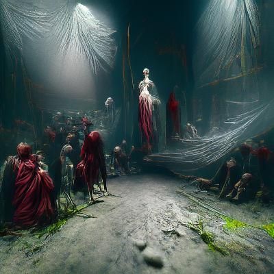 Damned Souls: Dark Concept Art in Hyperrealism