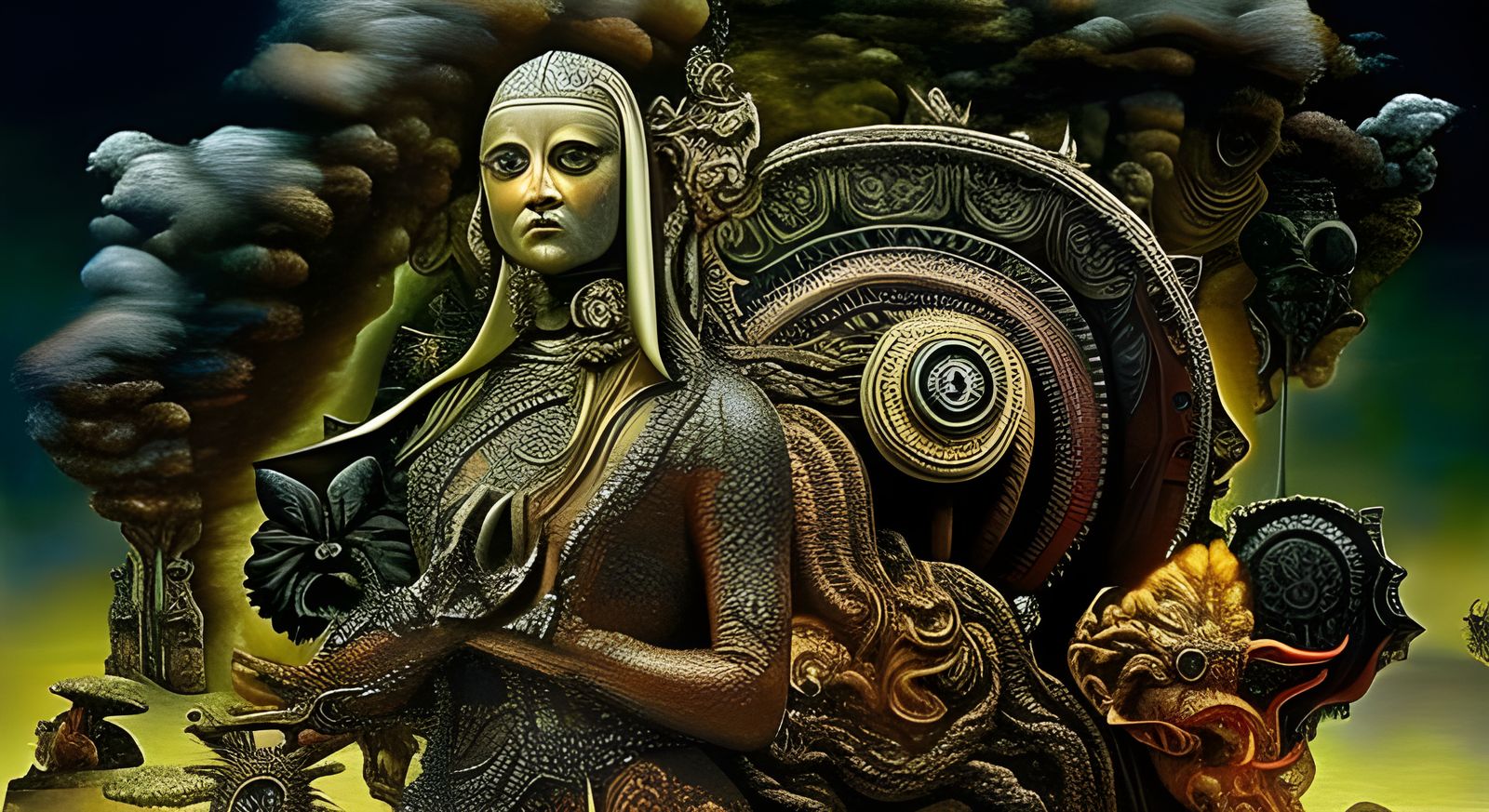 Surreal Alternate Reality: Inspired by Otto Rapp and Bosch