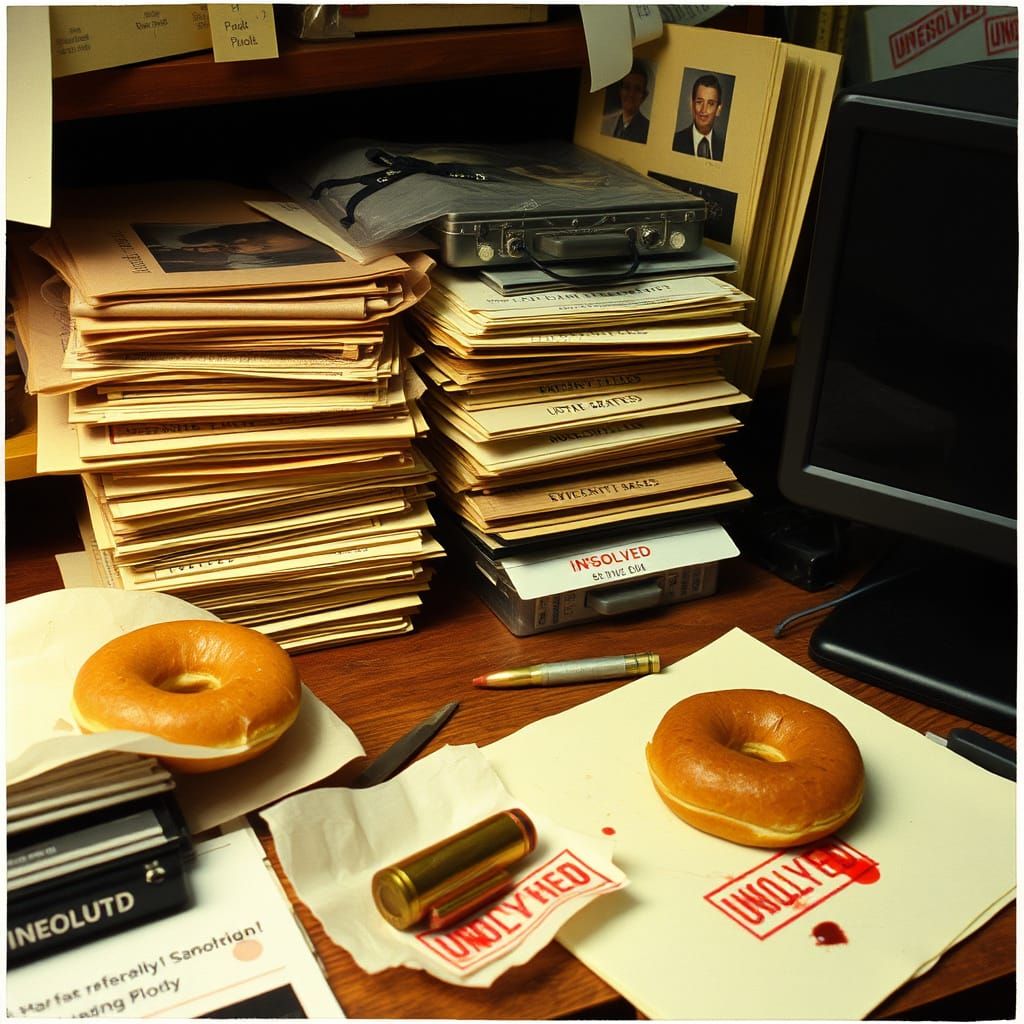 Overloaded Detective Workstation: Cold Case Film Scan